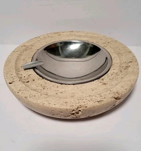 VTG RAYMOR HEAVY LARGE ASHTRAY FRATELLI MANNELLI ITALY - Picture 1 of 4