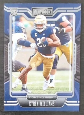 Kyren Williams 9 2022 Chronicles Draft Picks Playbook Rookie RC Los Angeles Rams - Image 1 of 3