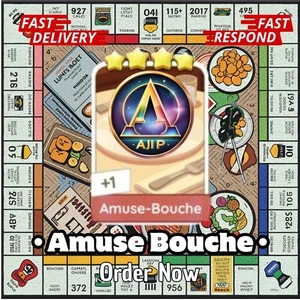 Amuse Bouche 4 Stars Sticker - Bon Appetit Album Set 19 ⚡⚡ fast delivery ⚡⚡ - Picture 1 of 1