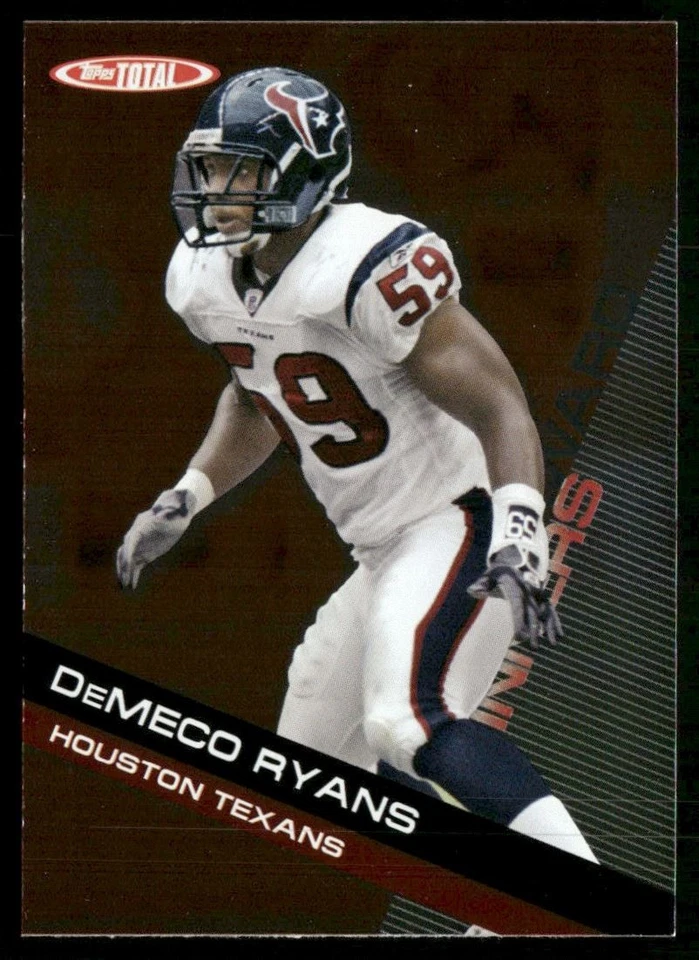 2007 Topps Total Award Winners DeMeco Ryans #AW9 - Image 1 of 2