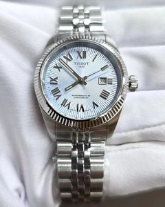 TISSOT Ballade Chrono Auto 30MM Blue Dial SS Women's Watch T156.208.11.353.00 - Picture 1 of 9