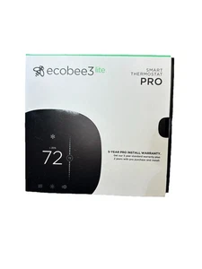 Ecobee3 Lite EB-STATE3LTP-02 Smart Thermostat Pro Black New Open Box - Picture 1 of 5