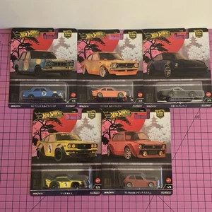 Hot Wheels Premium Car Culture Japan Historics 4 Complete Set of 5 NEW JH4 - Picture 1 of 20