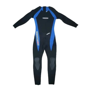Traje de neopreno de cuerpo completo Henderson Aquatics Dive Wear para hombre 5 mm hiperelástico negro/azul - Imagen 1 de 7