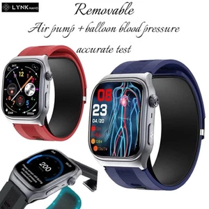 Smart Watch 2.06 AMOLED display Sport and Health,Blood Pressure Airbag Removable - Picture 1 of 27