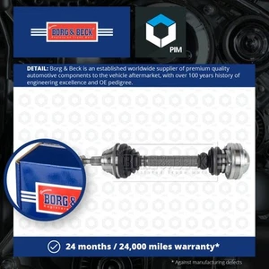Drive Shaft fits VW GOLF Mk4 1.9D Front Left 99 to 06 Driveshaft B&B 1J0407271CG - Picture 1 of 2