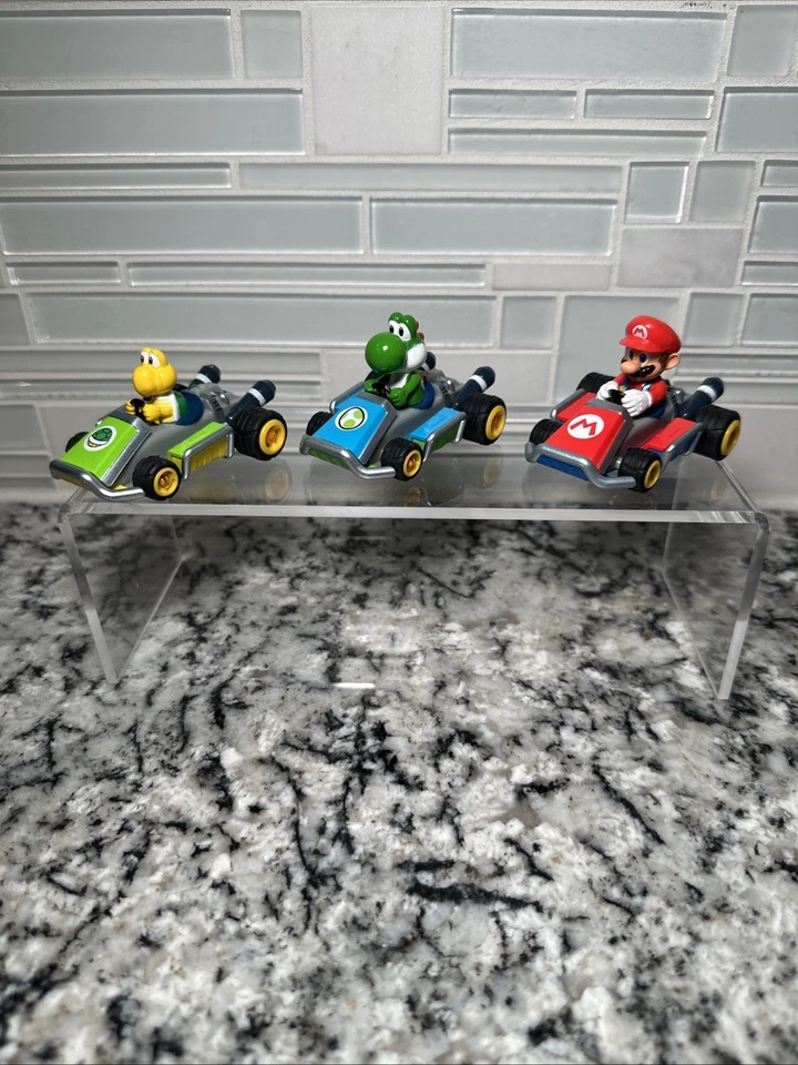 Carrera Pull And Speed -3” Mario Kart - KOOPA TROOPA - YOSHI - Mario Foto 1 de 4
