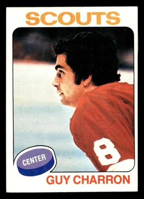 1975-76 Topps #32 Guy Charron Ex-Mint ID:475503 - Image 1 of 2