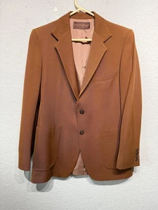 Yves Saint Laurent YSL Blazer Herren 38 Braun Made In France Sport Mantel Klassisch - Bild 1 von 19