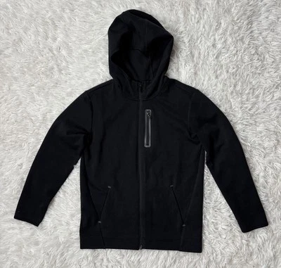 Chaqueta negra elástica en 4 vías polar dinámica activa azul marino vieja para niños talla 10-12 Foto 1 de 4