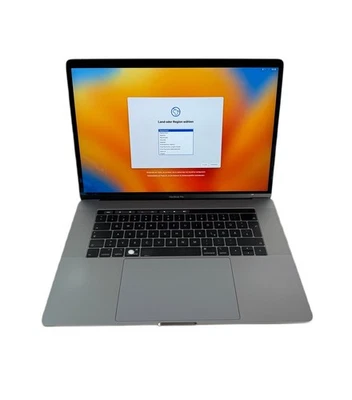 Apple MacBook Pro 2018  i7-8750H 16GB 256GB SSD Touchbar spacegrey - Bild 1 von 4