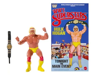 WWE LJN MATTEL SUPERSTARS HULK HOGAN 8" ACTION FIGURE 1980s RETRO ~ PRESALE - Picture 1 of 3