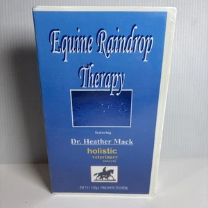 Equine Raindrop Therapy VHS Sealed Dr Heather Mack Holistic Veterinary Rare - Bild 1 von 6
