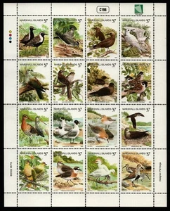 Marshall-Inseln 2002 - Mi-Nr. 1611-1626 ** - MNH - KLB - Vögel / Birds - Picture 1 of 1