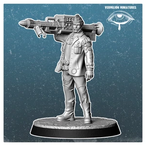 Boomer 4 | Demolishers | Vermillion | D&D Wargaming 3D Printed Mini - Picture 1 of 1