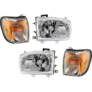 Headlight Corner Light Kit For 99-04 Nissan Pathfinder Left and Right With Bulb - Picture 1 of 12