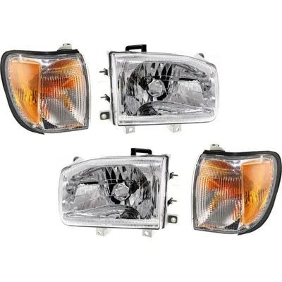 Headlight Corner Light Kit For 99-04 Nissan Pathfinder Left and Right With Bulb - Image 1 of 4