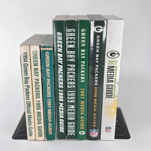 Green Bay Packers Official Media Guide Lot 1994-2022 Set 8 Bücher Sammlerstück - Bild 1 von 24