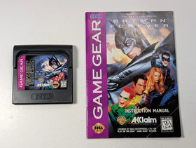 Batman Forever Sega Game Gear with manual authentic