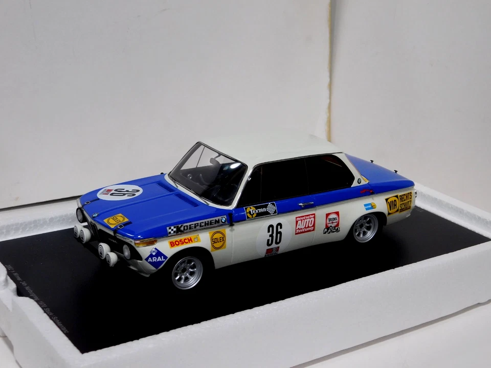 1/18 BMW 2002 tii WINNER 24H NURBURGRING "70 #36 - SPARK