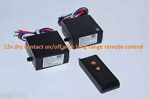 12V DC 30A 2ch Trockenkontakt EIN AUS Schalter Langstreckenfernbedienung Sender RP301P - Bild 1 von 5