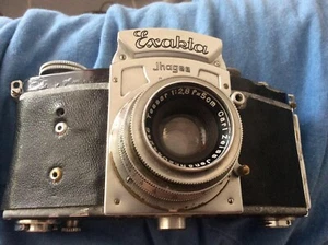 KINE EXAKTA 1938 FILM CAMERA - LENS Is Zeiss Tessar - Picture 1 of 1