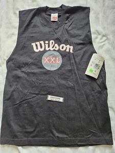 Vintage Wilson Tank Top Shirt Mens XXL Basketball sleeveless New w/tags 1996 - Picture 1 of 11