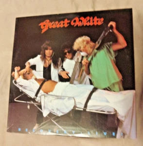 GREAT WHITE Recovery: Live! 1987 Vinyl Lp Record NM-MINT Enigma - Picture 1 of 4
