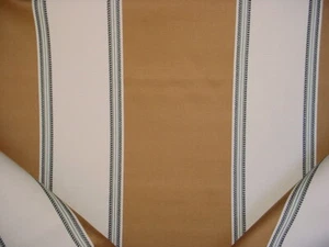 1-3/4Y Casamance M19302 Tribu de L'aube Terre D'ombre Stripe Upholstery Fabric - Picture 1 of 4