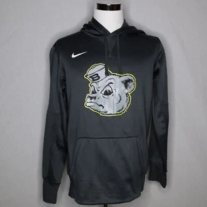 Nike Baylor Sailor Bear Hoodie Mens Sz L Black Fleece NCAA Sweatshirt - Picture 1 of 4