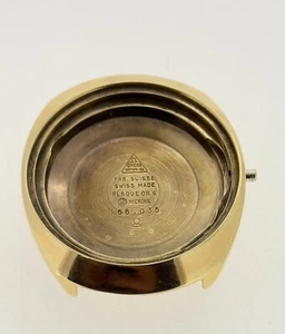 CAJA OMEGA BLOC 166.035 SEAMASTER CHAPADO EN ORO 40 MICRAS - Imagen 1 de 2