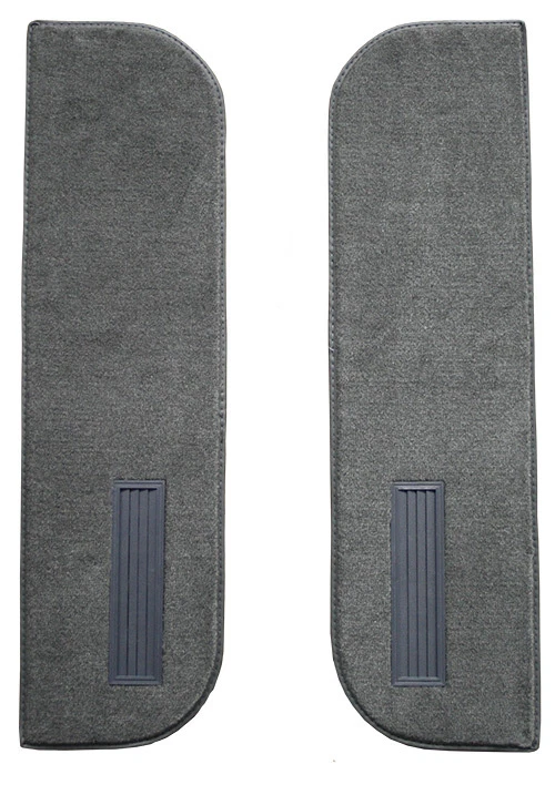 1973 GMC C25/C2500 Pickup Loop Carpet Door Panel Inserts on Cardboard w/ Vents - Image 1 of 1