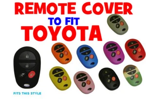 NEW REMOTE COVER TO FIT  TOYOTA 4RUNNER AVALON CAMRY LAND CRUISER / MORE REMOTE - Foto 1 di 9