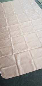 wunderschöne Tischdecke 130 x 220 cm Lachsfarben NEU - Bild 1 von 3
