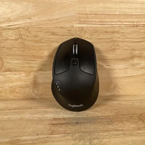 Logitech Triathalon M720 Black Wireless Bluetooth 2.4 GHz 1000 DPI Optical Mouse - Picture 1 of 5