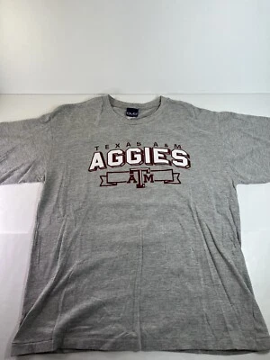 Vintage OVB Old Varsity Brand TEXAS A&M Aggies Single Stitch Graphic Tee LRG EUC - Image 1 of 4