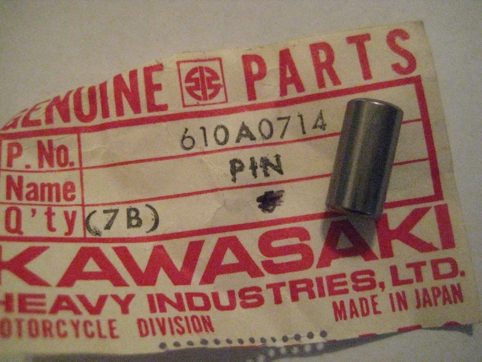 PIN DE PASADOR KAWASAKI G4TR/G3TR/G3SS/G5/MC1 7 X 14 ¡NUEVO! Foto 1 de 1