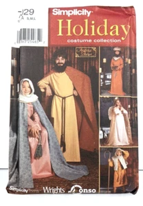 SIMPLICITY SEWING PATTERN 7029 HOLIDAY COSTUME COLLECTION SZ A CHILDS S M L - Picture 1 of 3