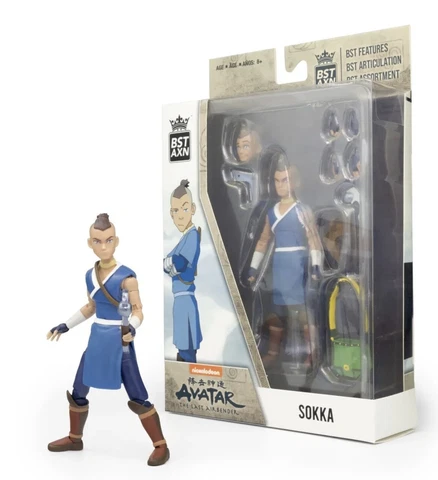 The Loyal Subjects BST AXN Avatar the Last Airbender 5" Sokka War Paint Figure Cover