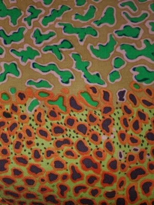 KAFFE FASSETT ISLAND BOTTLE GP49 GREEN           32” x WOF    original issue - Image 1 of 3