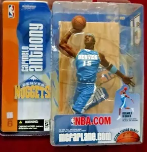 2003-04 McFarlane Basketball Series 6 Carmelo Anthony Action Figure Debut #100 - Picture 1 of 4