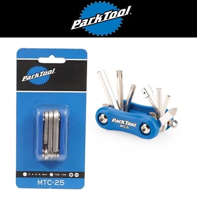 Park Tool MTC-25 Composite Multi-Tool Hardened Bike Tools Torx & Hex Wrenches - image 1 of 3