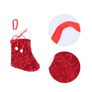 6 Pcs Weihnachtsgeschenk Socken Weihnachtsstrümpfe Mit Namen Weihnachtssocken - Bild 1 von 11
