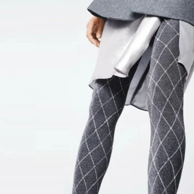 Fiore 'Colette' Mujer Elegante Pantimedias Medias 40 Den Melange/Metalizado Foto 1 de 4