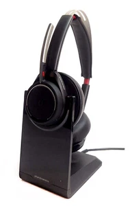 Plantronics B825 Headset Kopfhörer Stereo inkl Station ohne USB Dongle - Picture 1 of 4
