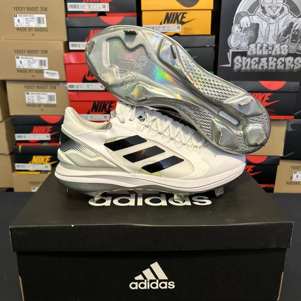 Women’s Adidas PureHustle 2 Elite Softball Cleats FY4393 White Size 8