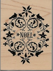 INKADINKADO rubber stamp FOLK ART NOEL Christmas - Picture 1 of 2