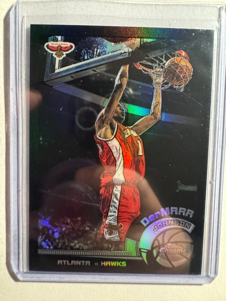 K240,117 - 2002-03 Topps Chrome Refractor Black Border #83 Dermarr Johnson #/99 - Image 1 of 1