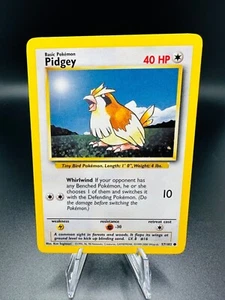 Pokemon TCG - Pidgey 57/102 - Base Set 1999 - Picture 1 of 2