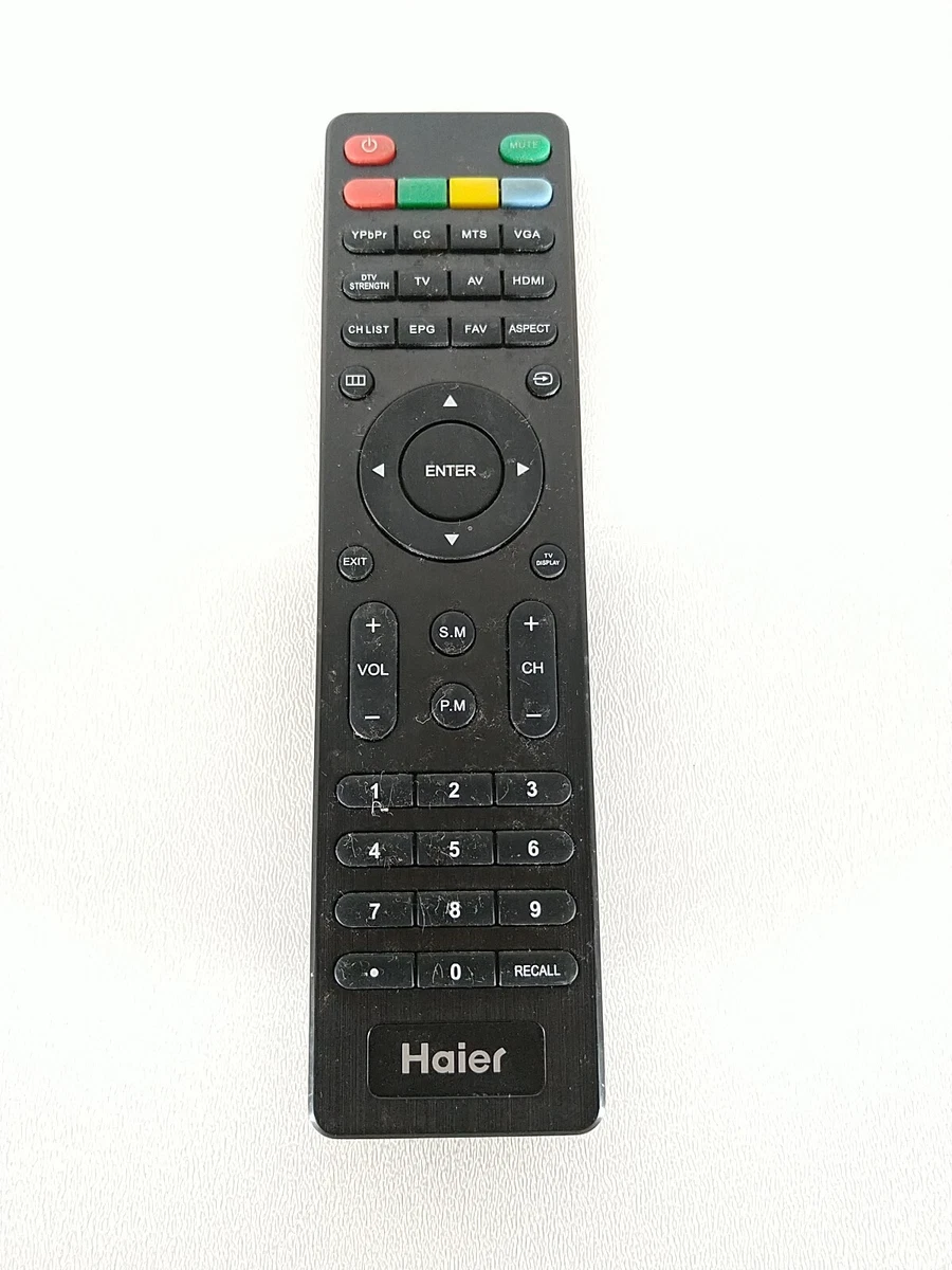 Haier tv-5620???92リモートコントロール(中古品)